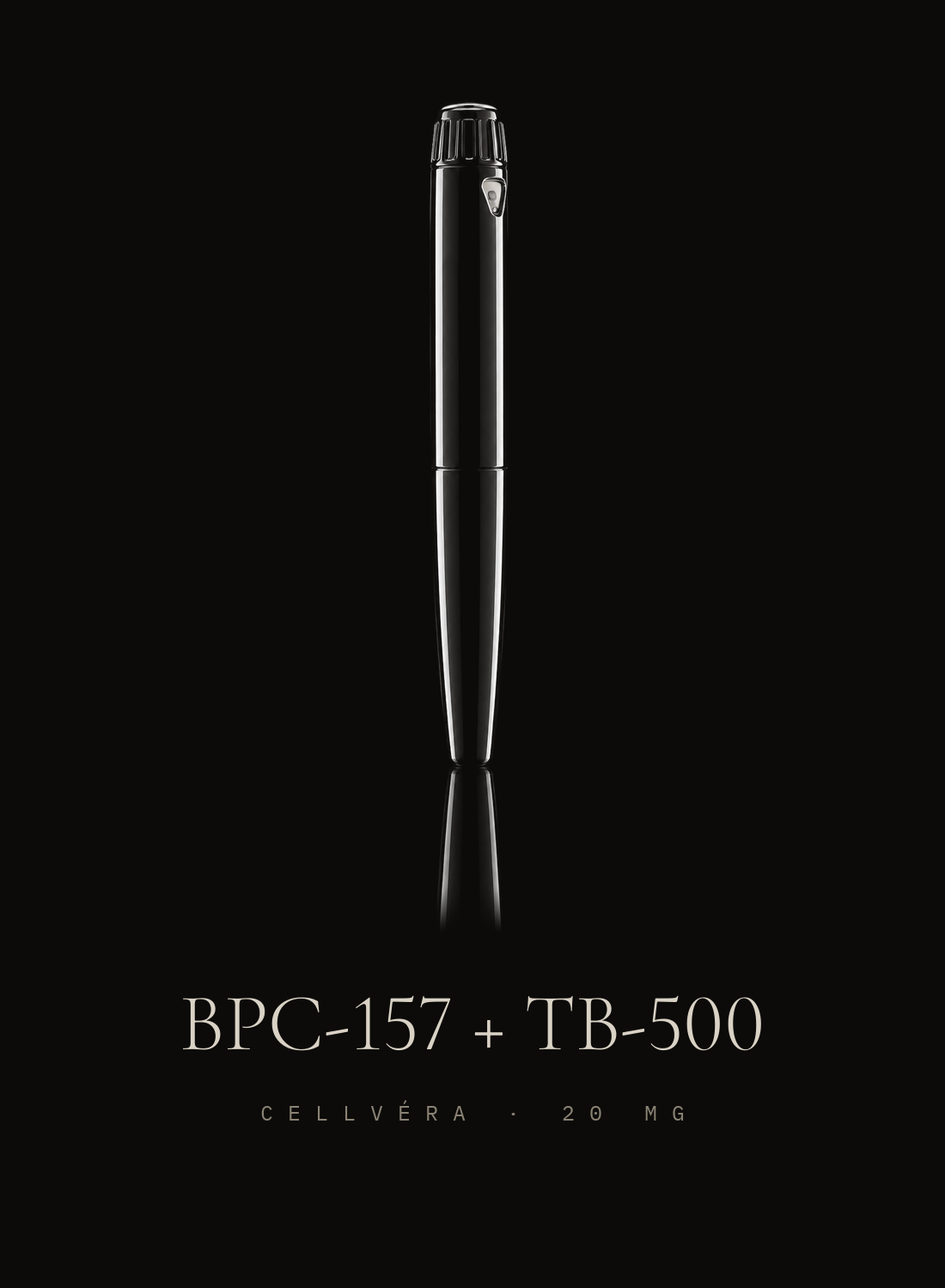 The Cellvéra injector — BPC-157 + TB-500 protocol